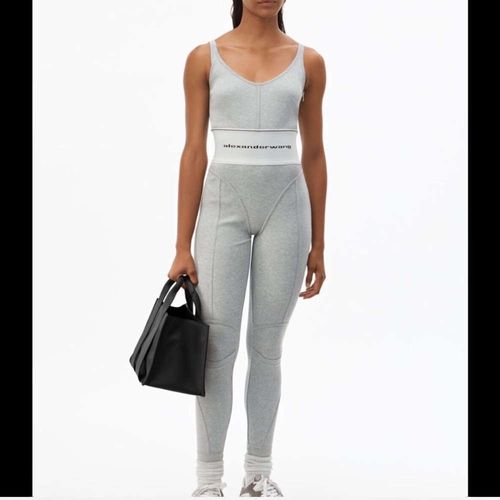 Alexander Wang Gray Modern Jumpsuit
